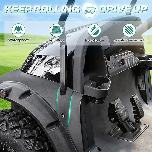 Club Car Precedent Front Canopy Support Cover 2004-up Passenger and Driver Golf Cart OEM 102400002 – product detail