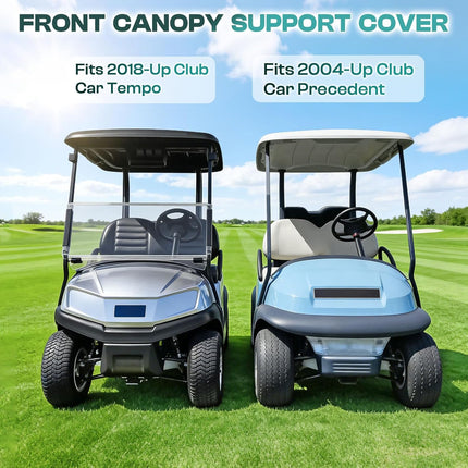Club Car Precedent Front Canopy Support Cover 2004-up Passenger and Driver Golf Cart, OEM 102400002 102400102 -