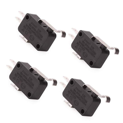 4 Pack Micro Switch 2 and 3 Prong Fit Club Car DS Precedent Tempo Golf Cart OEM 1014807 1014808 (1014807) 4Pcs -