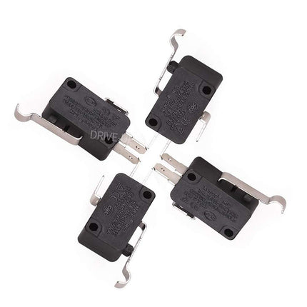 4 Pack Micro Switch 2 and 3 Prong Fit Club Car DS Precedent Tempo Golf Cart OEM 1014807 1014808 (1014807) 4Pcs -