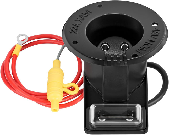 48V Club Car Charger Receptacle Plug for DS Modes Golf Cart Charging Port with Cord and OEM 101828901