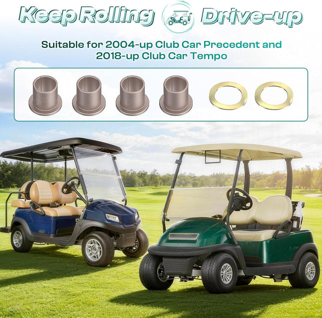 Club Car Precedent King Pin Steering Knuckle Bushing Kit Spindle for 2004-Up and 2018-up Tempo Gas – product detail
