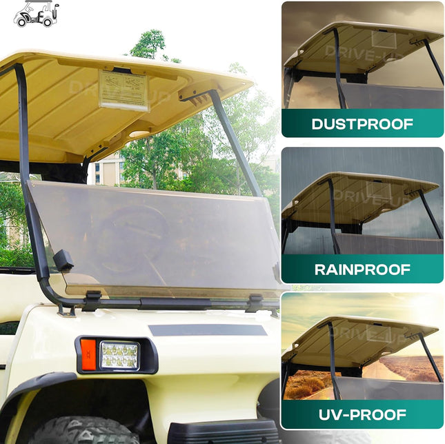 Golf Cart Transparent Hinged Message Holder for Club Car Models – product detail