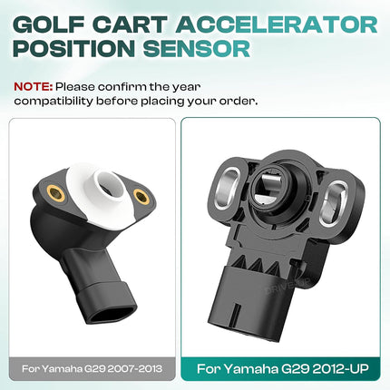 Golf Cart Throttle Sensor for Yamaha G29 Electric 2012-Up Models Drive 2 and 3 OEM JW9-H5885-00-00 -