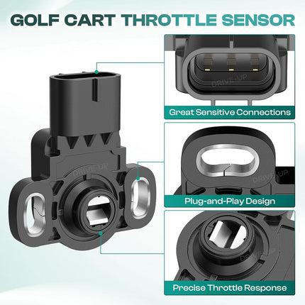 Golf Cart Throttle Sensor for Yamaha G29 Electric 2012-Up Models Drive 2 and 3 OEM JW9-H5885-00-00 -