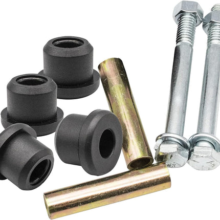 Front or Rear Leaf Spring for Club Car DS Golf Cart, Polyurethane Bushing and Sleeve Screw Kit, OEM 1015583 1012303 8755 -
