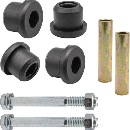 Front or Rear Leaf Spring for Club Car DS Golf Cart, Polyurethane Bushing and Sleeve Screw Kit, OEM 1015583 1012303 8755 -