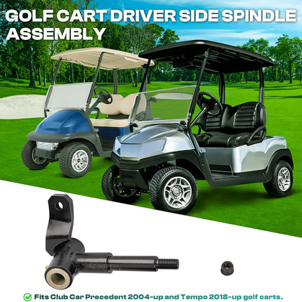 Drive-up Club Car Precedent Driver Side Spindle Assembly for 2004 -Up Golf Cart -