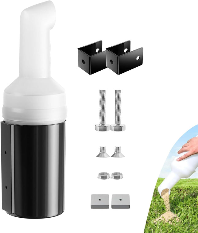 Golf Cart No-Drilling Sand Bottle Assembly Universal for Club Car EZGO Yamaha Models 1 pc in Black / White