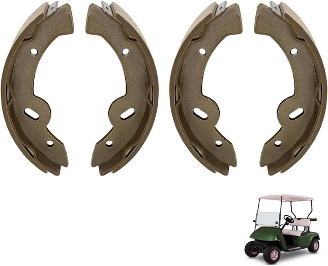 Golf Cart Brake Shoes for EZGO Medalist TXT 1997-Up Workhorse 1996-Up Yamaha G14-G22 94-06 Models OEM