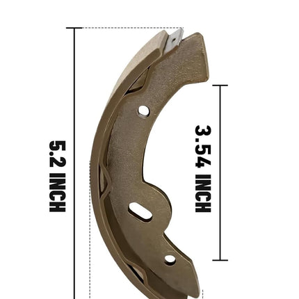 Golf Cart Brake Shoes for EZGO Medalist TXT 1997-Up, Workhorse 1996-Up, Yamaha G14-G22 94-06 Models OEM 27943G01 70795G01 -