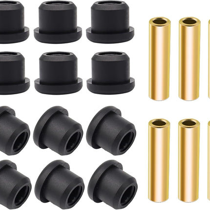 Rear Leaf Spring for Club Car DS, Polyurethane Bushing and Sleeve Screw Kit DS 1992-Up Golf Carts, OEM 1015583 1012303 8755 -