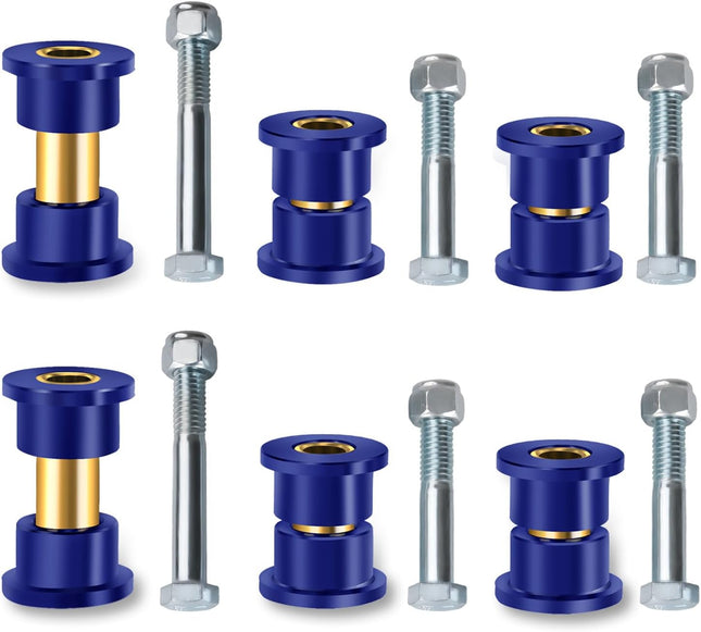 Club Car DS Bushings and Sleeve Kit Polyurethane Kit Fits for Front Upper A Arm Suspension 1992-up Models