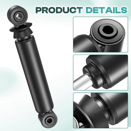 Rear Shock Absorbers for EZGO RXV Golf Cart Gas Electric Models 2008-2013.2,Replaces 603637 611724 -