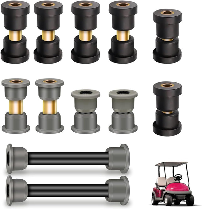 Club Car Polyurethane Bushing Kit Front & Rear Suspension and A Arm Kit for Precedent V1259-DP01-A-5476