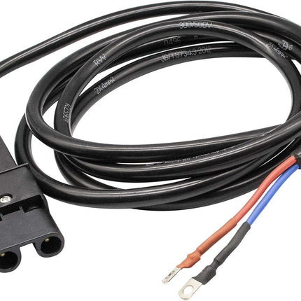 Golf Cart 48V MAC DC Charger Plug with Wire 130in for Yamaha Electric G19/G22/G29, OEM JR1-H235A-00 -