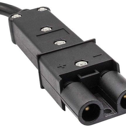 Golf Cart 48V MAC DC Charger Plug with Wire 130in for Yamaha Electric G19/G22/G29, OEM JR1-H235A-00 -