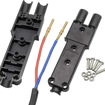 Golf Cart 48V MAC DC Charger Plug with Wire 130in for Yamaha Electric G19/G22/G29, OEM JR1-H235A-00 -