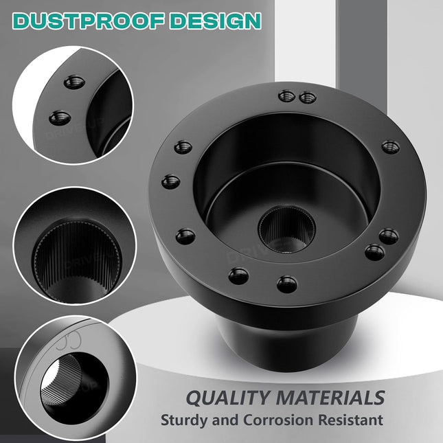 Golf Cart Steering Wheel Adapter for Club Car DS Cart-Black – product detail