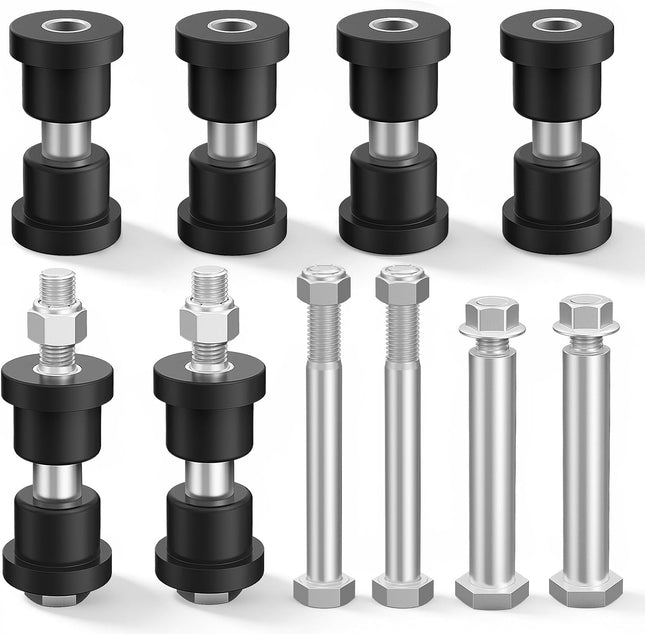 Golf Cart Rear Leaf Spring Bushings Kit for EZGO TXT 1994-up Gas and Electric Carts Bushing Sleeves with