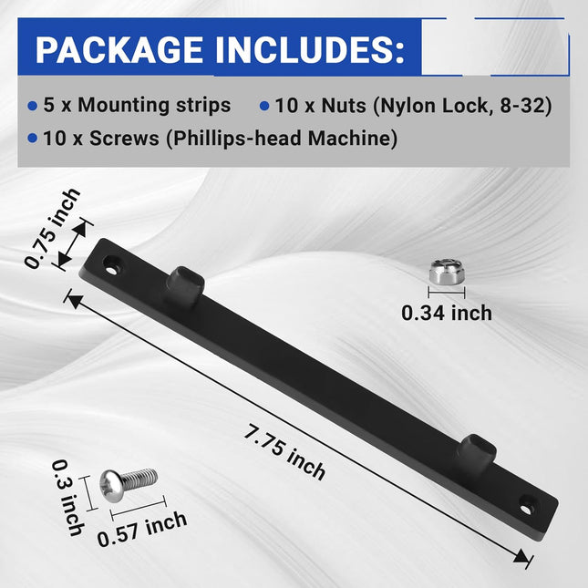 Golf Cart Transparent Hinged Message Holder Mounting Strip for Club Car Models OEM 101904801 – product detail