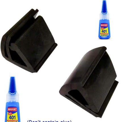 Drive-up Golf Cart Window Clips and Windshield Retaining -