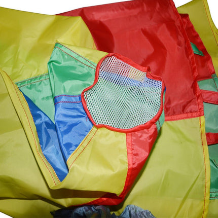 Parachute for Kids 6' with 9 Handles Game Toy Play -