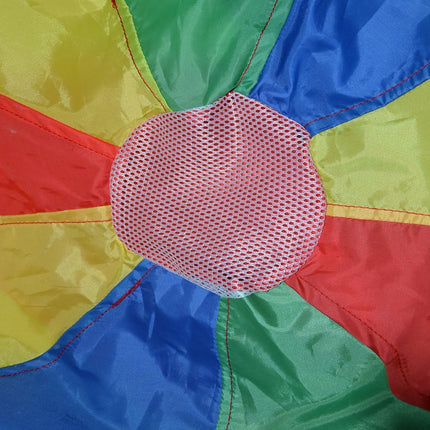 Parachute for Kids 6' with 9 Handles Game Toy Play -