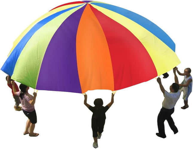 Play Parachute for Kids Tent Cooperative Team Building Birthday Games Gift Boys and Girls (20ft) – product detail