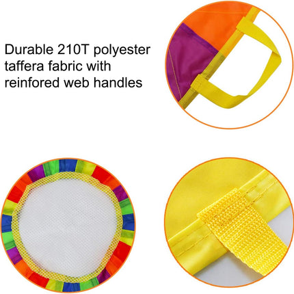 Play Parachute for Kids Tent Cooperative Team Building Birthday Games Gift Boys and Girls (20ft) -