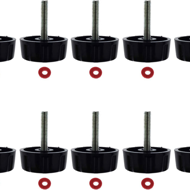 10 Pack Screws Nuts Caps for Fishing Spinning Reels Knob Power Handle Grip