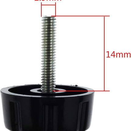 10 Pack Screws Nuts Caps for Fishing Spinning Reels Knob Power Handle Grip