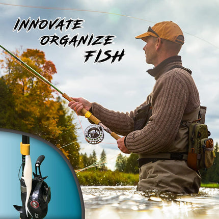 Cal Coast Cali Clip Drop Shot Weight and Hook Holder — Molded Plastic Keeper to Prevent Line Snagging Includes a Fishing That can Hold Lures 3 Sizes (Multicolor) -