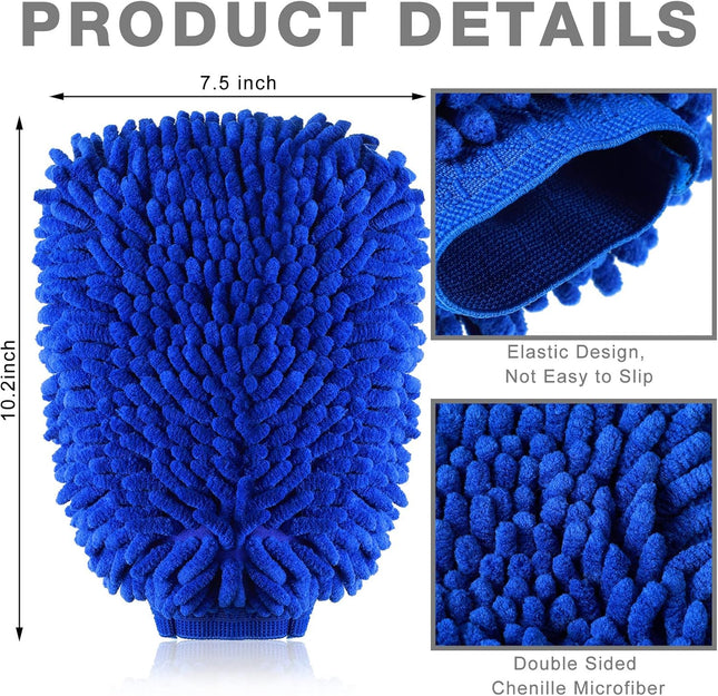 12 Pcs Car Wash Mitts – product detail