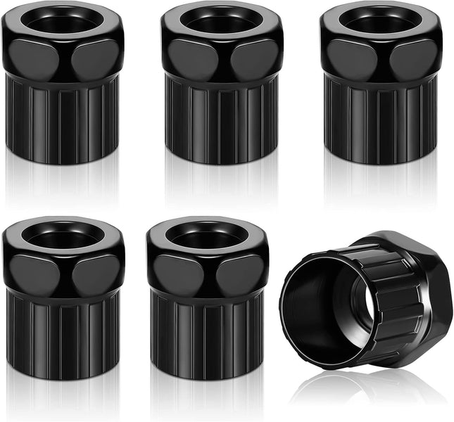 6 Pcs Bike Freewheel Remover Mountain Cassette Removal Tool Black Lockring for Repairing