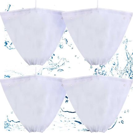 4 Pcs Pool Cleaner Fine Filter Bag Spa Part Replacement Compatible with Aquabot Products 8114 Wheeled Cleaners S2-40 S2-50 Pura 4X 5X S2-4x S2-4xi S2-5x -
