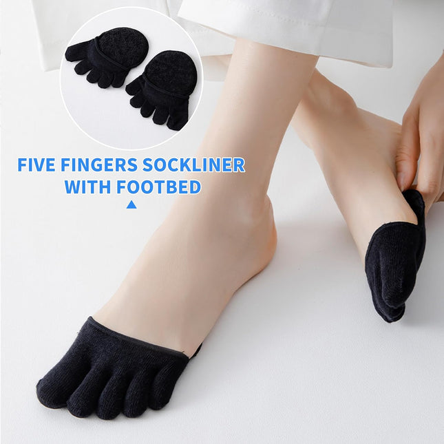 2Pairs Toe Topper Half Socks – product detail