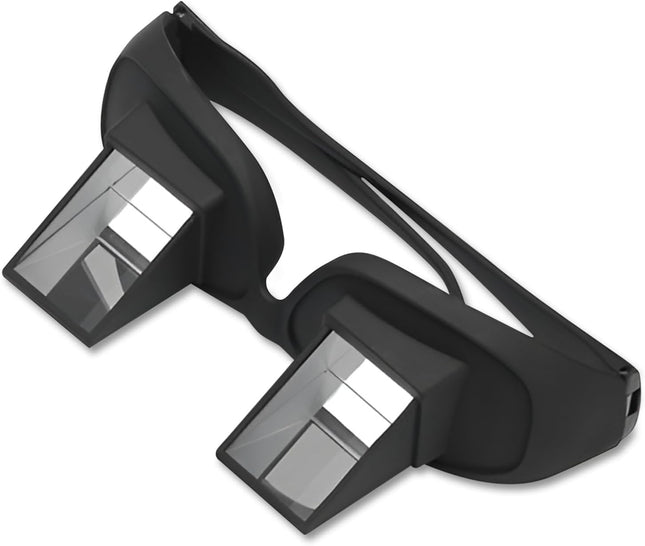 Lazy Glasses Horizontal Prism Glasses Lazy Spectacles for Bedridden Laying Dowd Reading and Watching TV in