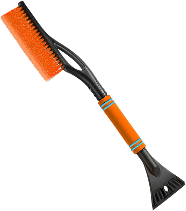 26.7 Snow Brush & Ice Scraper for Car Windshield 2 in 1 with Squeegee Detachable Removal Tool Comfortable