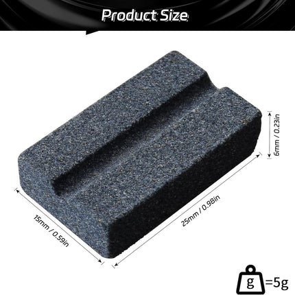 Darts V-Sharp Sharpening Stone,Dart Sharpener,Easy polishing and deburring, Long-Lasting Sharpness,Dart Accessories (4 Pack) -