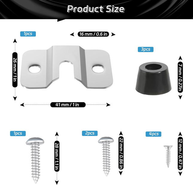 Dartboard Mounting Bracket Dartboard Hanging Bracket for Steel Dart Games Dart Accessories Kits (1 Set) 1 – product detail
