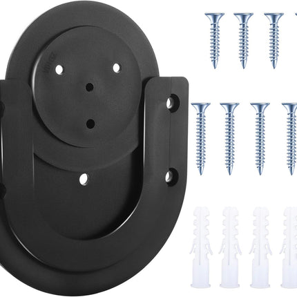 Dartboard Mounting Bracket,Dartboard Bracket Hanging Dartboards Professional,Black Black O Shaped