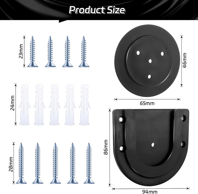 Dartboard Mounting Bracket Dartboard Bracket Hanging Dartboards Professional Black Black O Shaped – product detail