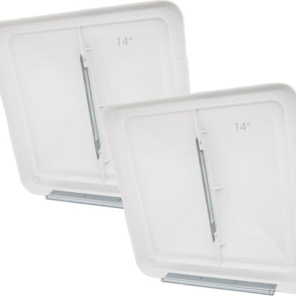 14" Rv Vent Covers for Roof,Rv Cover,Size:14" x 14",For Camper, Trailer, vent cover replacement (2) -