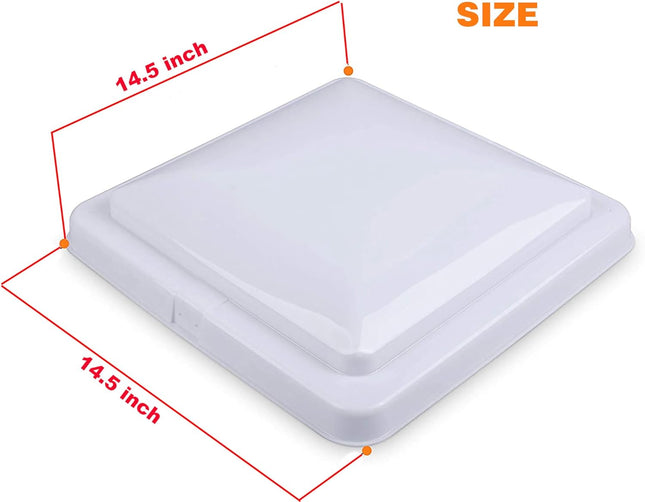 14 Rv Vent Covers for Roof Rv Cover Size 14 x 14 For Camper Trailer vent cover replacement (2) – product detail