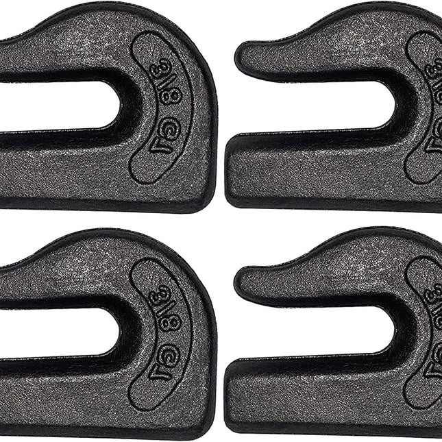 Weld On Grab Chain Hook,3/8" Hooks,Grade 70 Load Limit: 6600 lbs,for Welded onto Tractors or excavators -