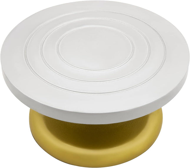 8.6 Pottery Sculpting Wheel Sculpture Banding Wheel Tool Plastic Steel Turntable Cake Decorating Table Art DIY Baking Cream