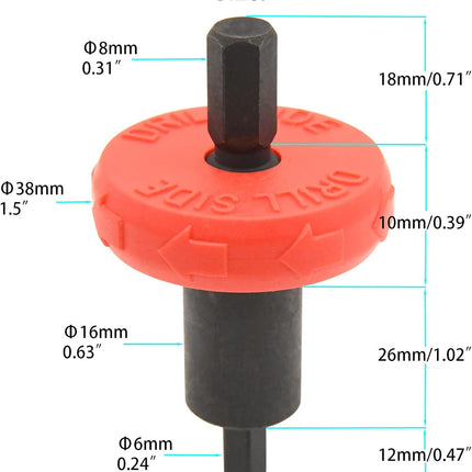 Electric Engine Drill Bit Adapter,Compatible with All Start Capable Handheld Power Equipment Including String Trimmers,Leaf Blowers,Cultivators -