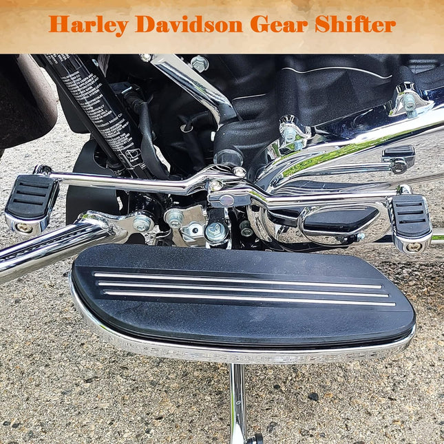 Heel Toe Shifter-(Aluminum 7.16) Compatible with FL Softail 1986 to 2017 Touring Road King Glide Street – product detail