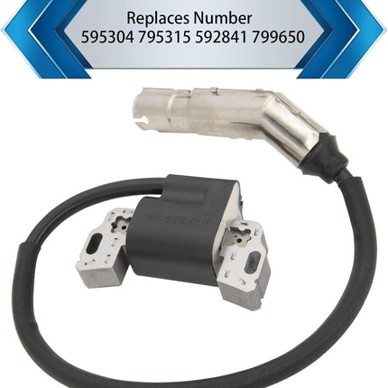 595304 Ignition Coil Magneto Armature,for BS 799650 592841 795315,for 17HP 17.5HP 19.5HP 20HP Intek OHV Lawn Mower Engines Armature -